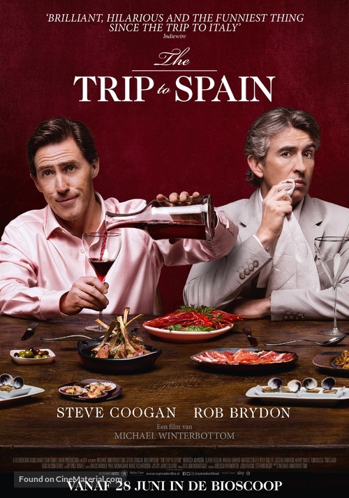The Trip to Spain - Dutch Movie Poster