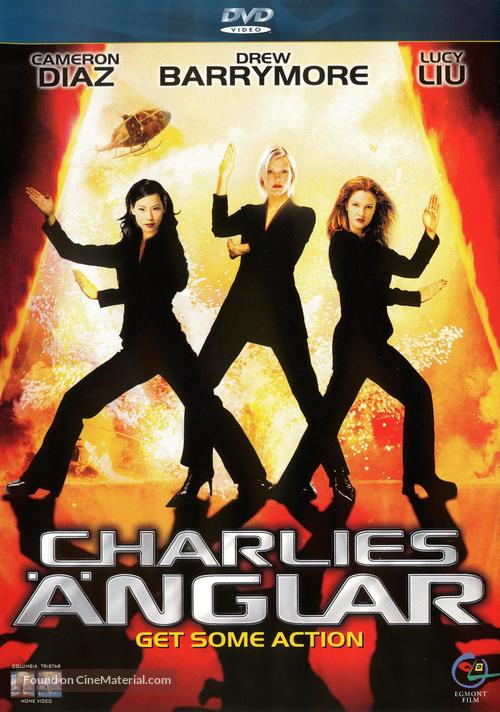 Charlie&#039;s Angels - Swedish DVD movie cover