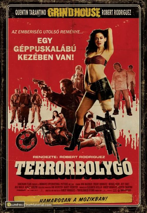 Grindhouse - Hungarian Movie Poster