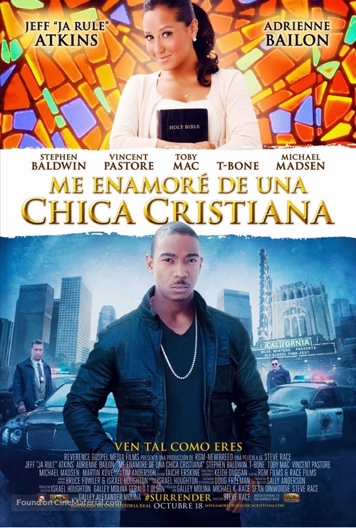 I&#039;m in Love with a Church Girl - Mexican Movie Poster