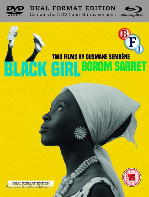 La noire de... - British Blu-Ray movie cover