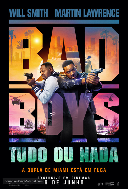 Bad Boys: Ride or Die - Portuguese Movie Poster