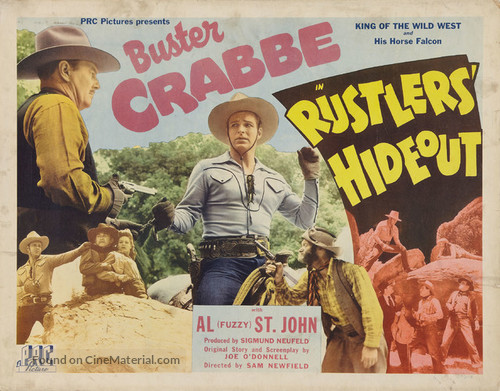 Rustlers&#039; Hideout - Movie Poster