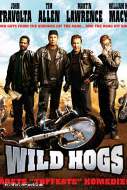 Wild Hogs - Norwegian Movie Poster