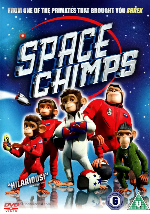 Space Chimps - British DVD movie cover