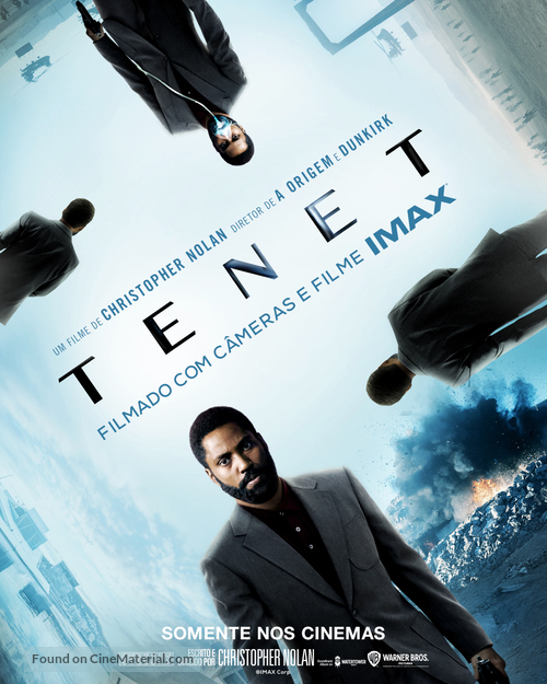 Tenet - Brazilian Movie Poster