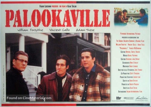 Palookaville - Italian Movie Poster