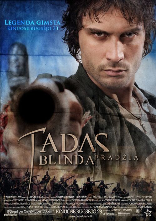 Tadas Blinda. Pradzia - Lithuanian Movie Poster