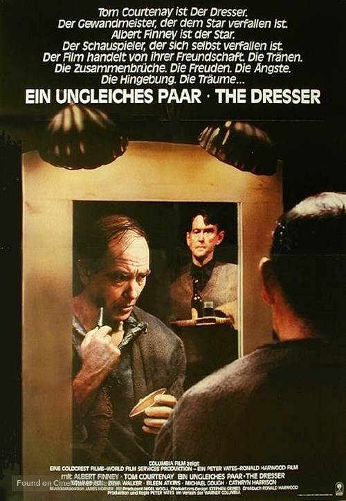 The Dresser - German Movie Poster