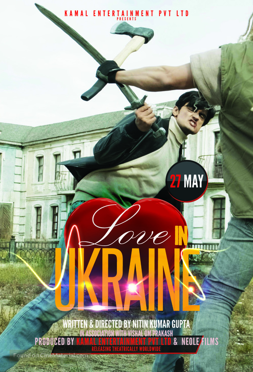 Love in Ukraine - Indian Movie Poster