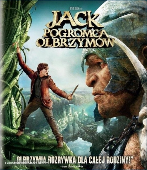 Jack the Giant Slayer - Polish Blu-Ray movie cover