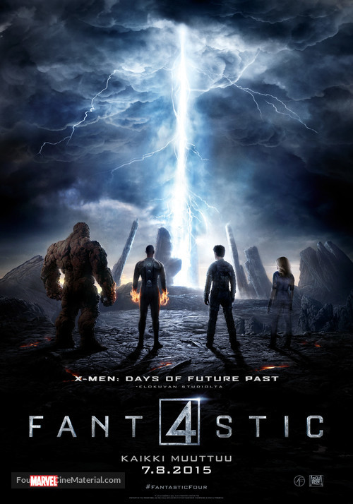 Fantastic Four - Finnish Movie Poster