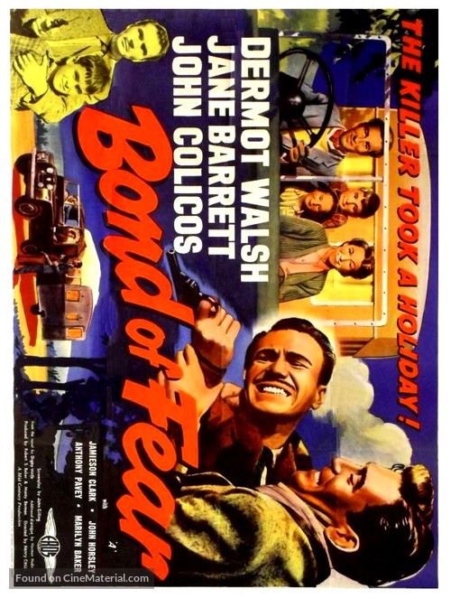 Bond of Fear - British Movie Poster
