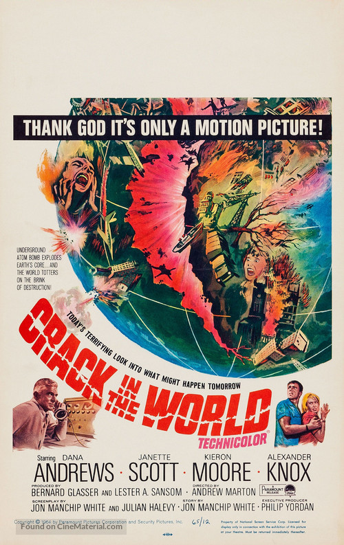 Crack in the World - Movie Poster