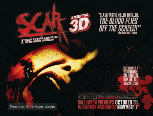Scar - British Movie Poster