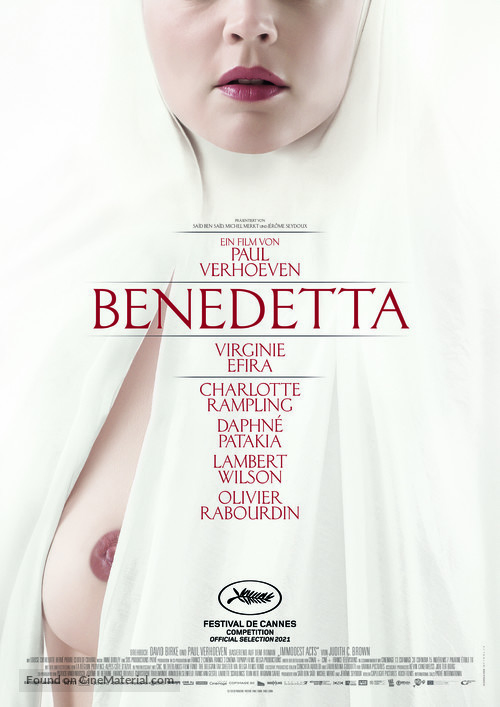 Benedetta - German Movie Poster