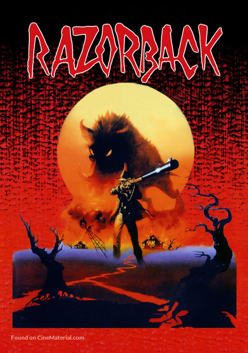 Razorback - German DVD movie cover