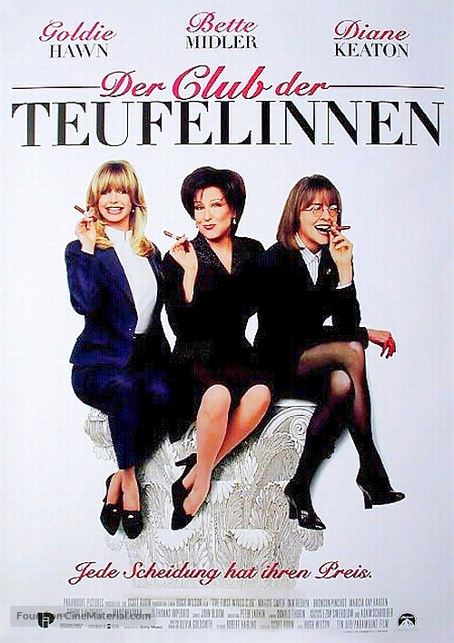 The First Wives Club - German Movie Poster