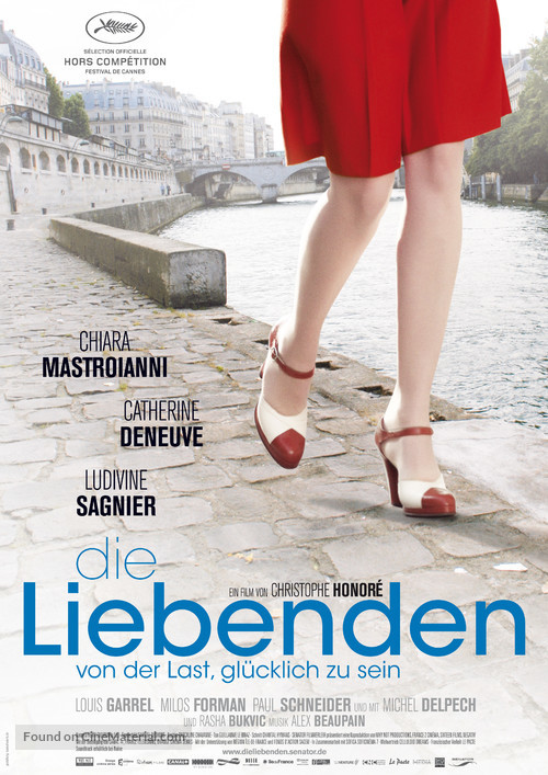 Les bien-aim&eacute;s - German Movie Poster