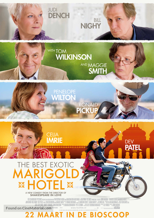 The Best Exotic Marigold Hotel - Dutch Movie Poster
