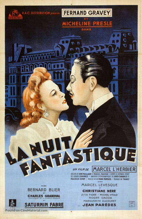 La nuit fantastique - French Movie Poster
