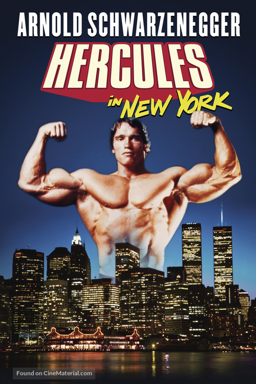 Hercules In New York - DVD movie cover