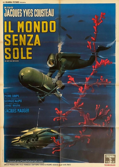 Le monde sans soleil - Italian Movie Poster
