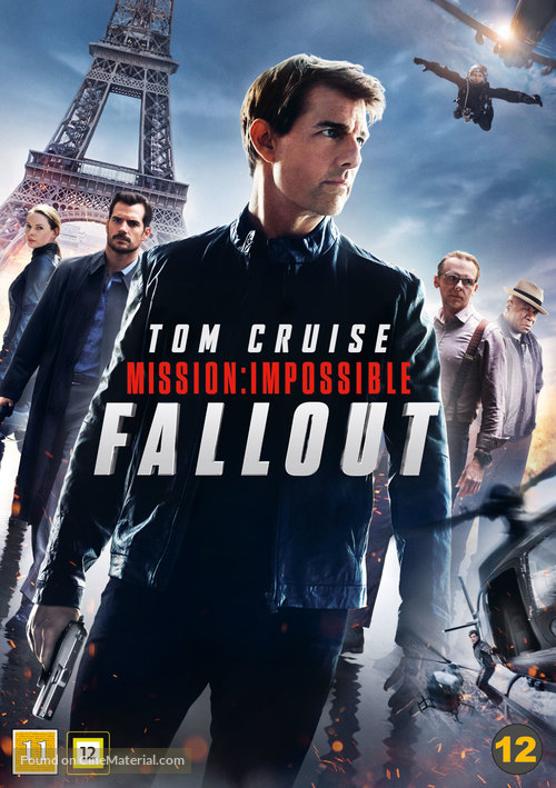Mission: Impossible - Fallout - Danish DVD movie cover