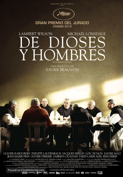 Des hommes et des dieux - Spanish Movie Poster