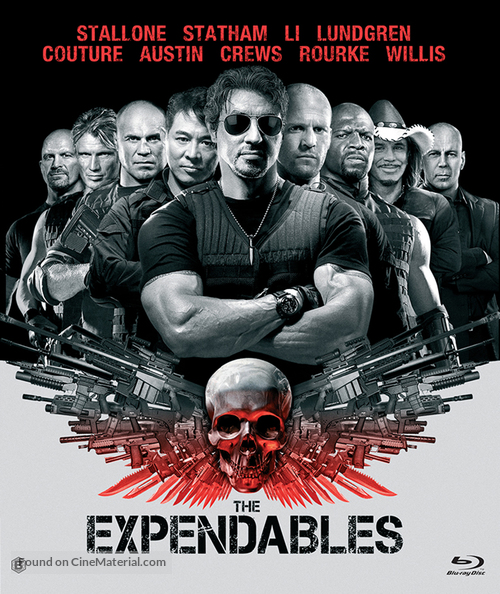 The Expendables - Finnish Movie Cover