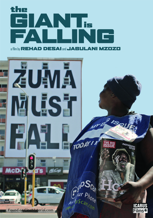 The Giant is Falling - South African Movie Poster