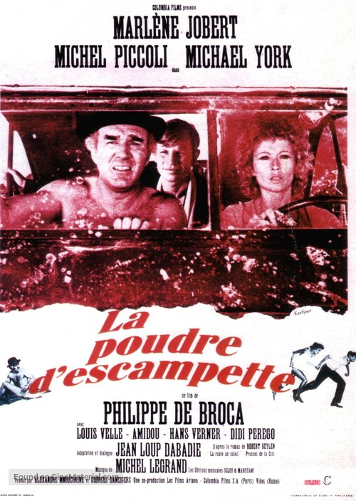 La poudre d&#039;escampette - French Movie Poster