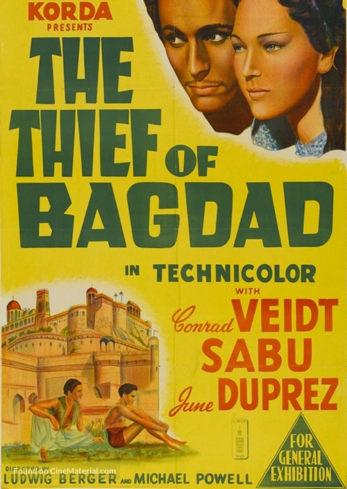 The Thief of Bagdad - Australian Movie Poster