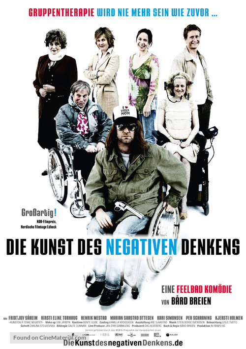 Kunsten &aring; tenke negativt - German Movie Poster