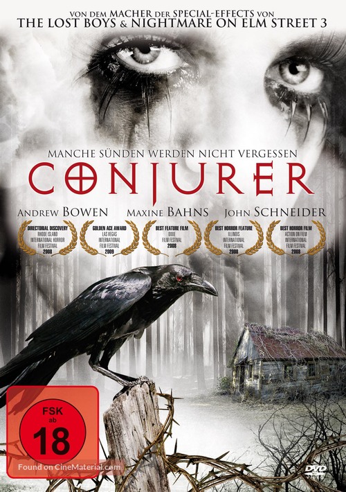 Conjurer - German DVD movie cover
