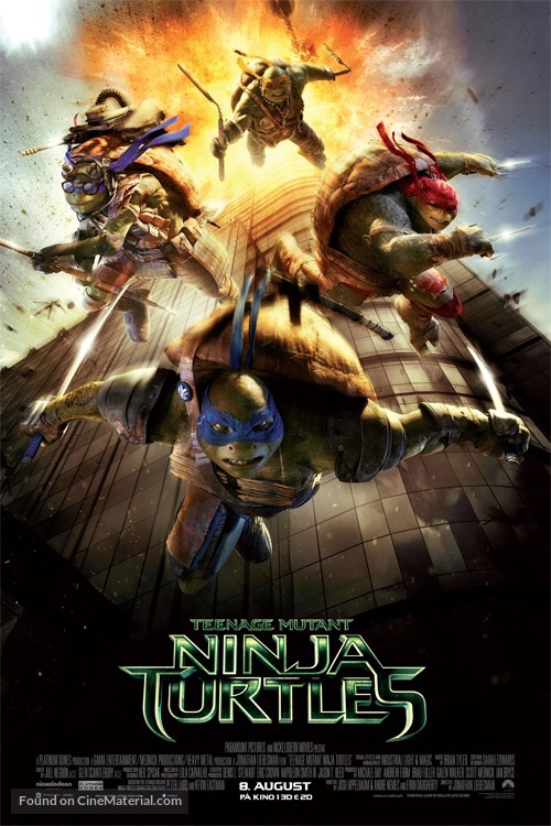 Teenage Mutant Ninja Turtles - Norwegian Movie Poster