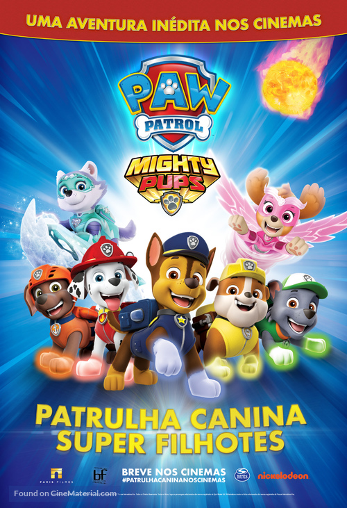 &quot;PAW Patrol&quot; - Brazilian Movie Poster