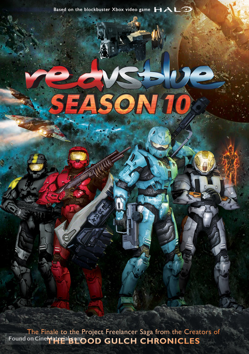 Red vs. Blue: Season 10 - DVD movie cover