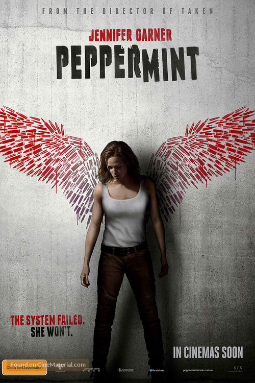 Peppermint - Australian Movie Poster