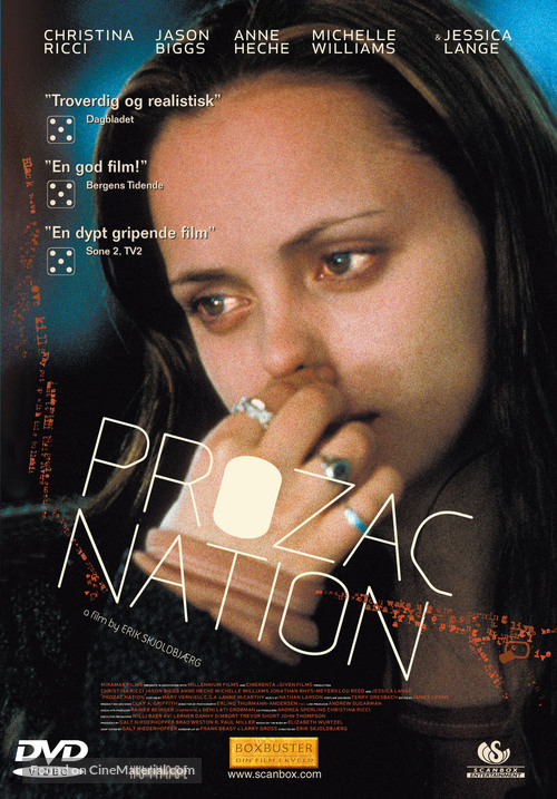 Prozac Nation - Norwegian DVD movie cover