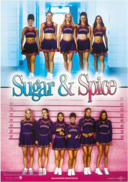 Sugar &amp; Spice - German Movie Poster