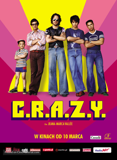 C.R.A.Z.Y. - Polish poster