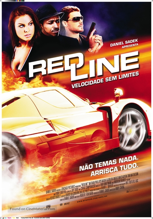 Redline - Portuguese Movie Poster