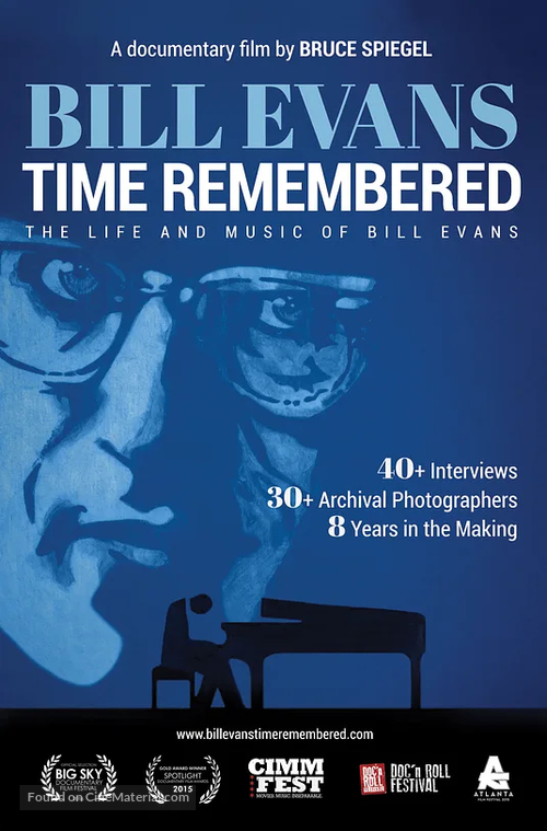 Bill Evans: Time Remembered - Movie Poster