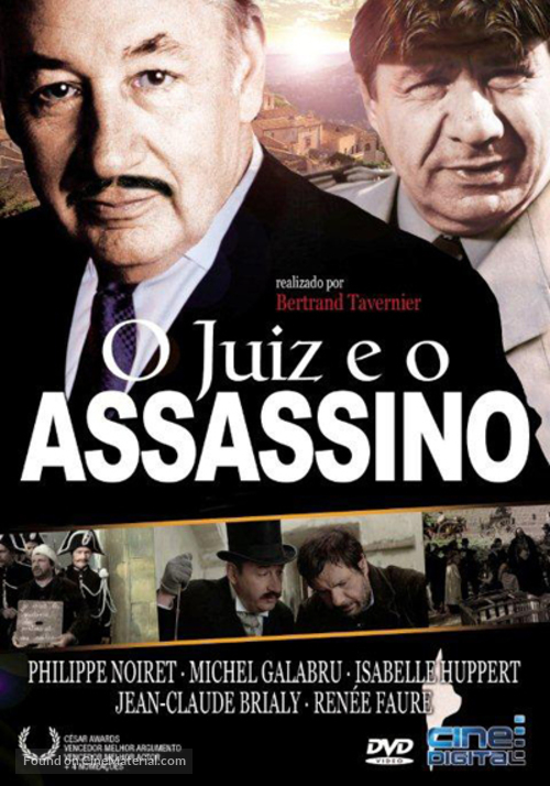 Le juge et l&#039;assassin - Brazilian DVD movie cover