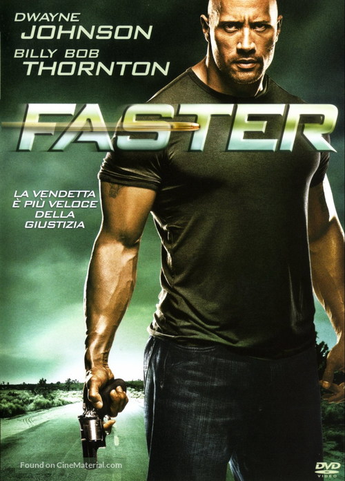 Faster - Italian DVD movie cover