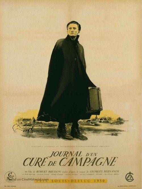 Journal d&#039;un cur&eacute; de campagne - French Movie Poster