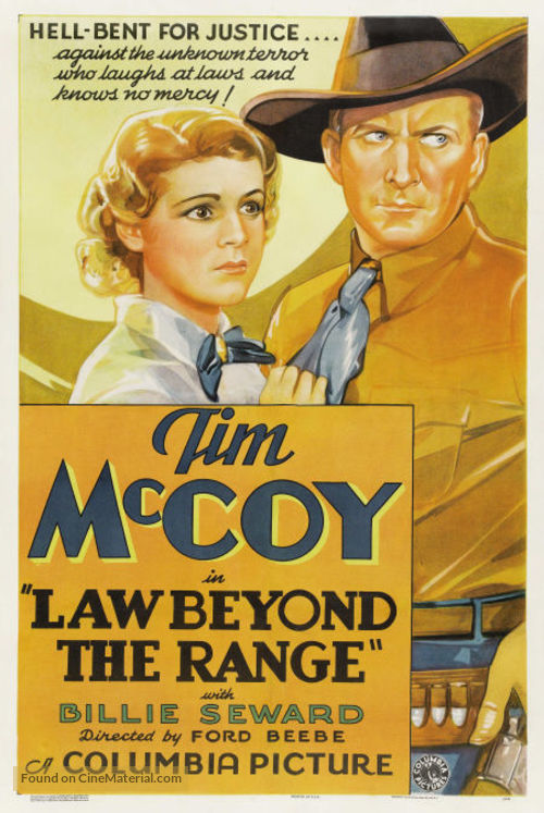 Law Beyond the Range - Movie Poster