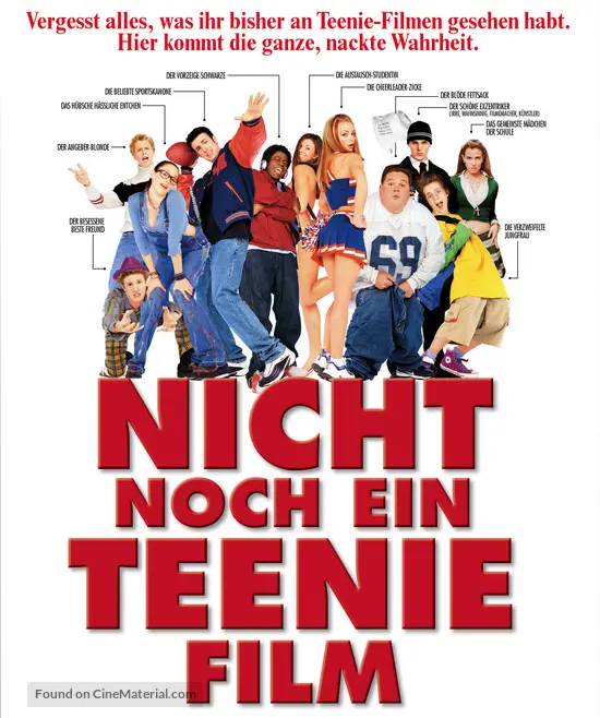 Not Another Teen Movie - German poster