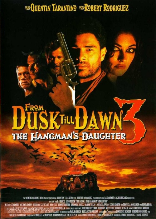 From Dusk Till Dawn 3: The Hangman&#039;s Daughter - German Movie Poster